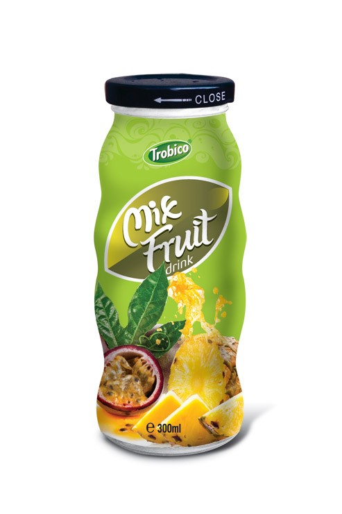 300ml Glass Botte Juice
